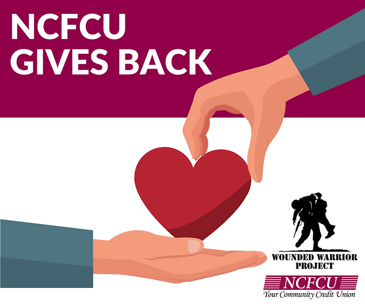 NCFCU staff has selected The Wounded Warrior Project® as their charity dress-down recipients featured image