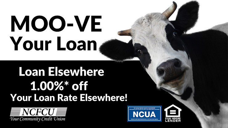 Loan Elsewhere is back – bring your other lender loans to NCFCU for a lower rate! featured image