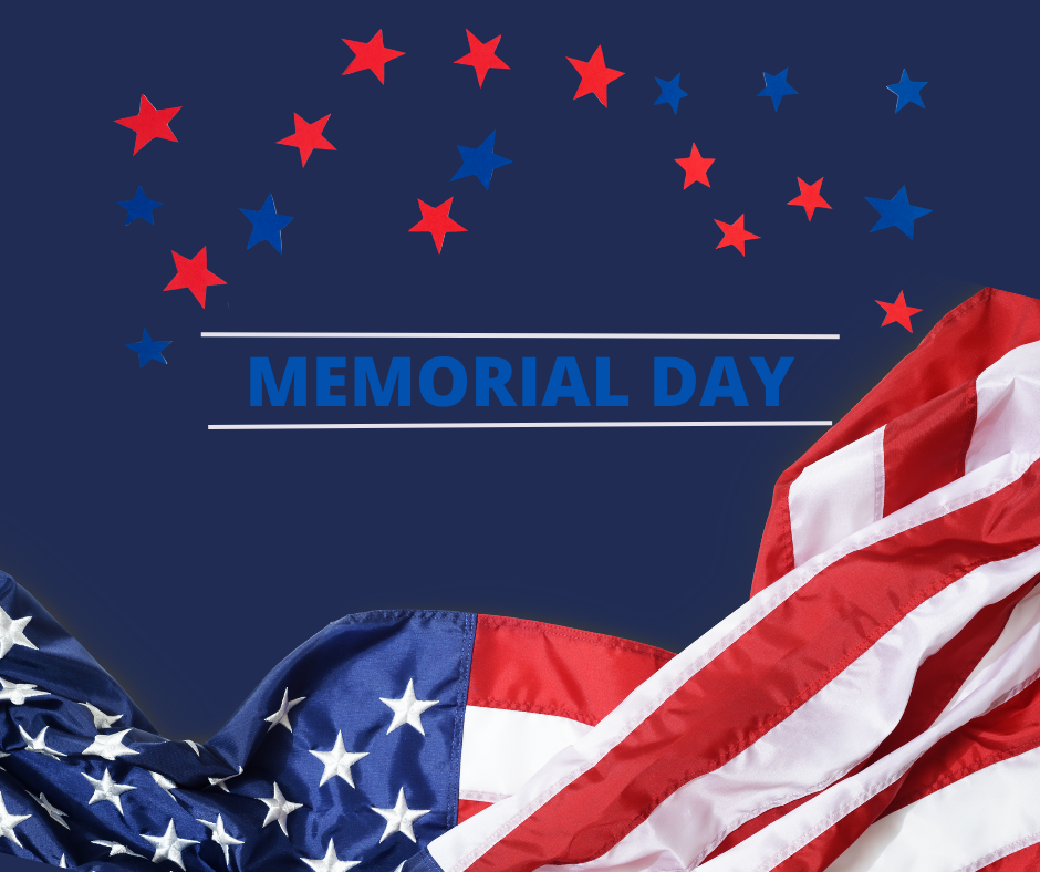 Closed for Memorial Day featured image